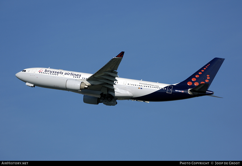 Aircraft Photo of HB-IQA | Airbus A330-223 | Brussels Airlines | AirHistory.net #57122