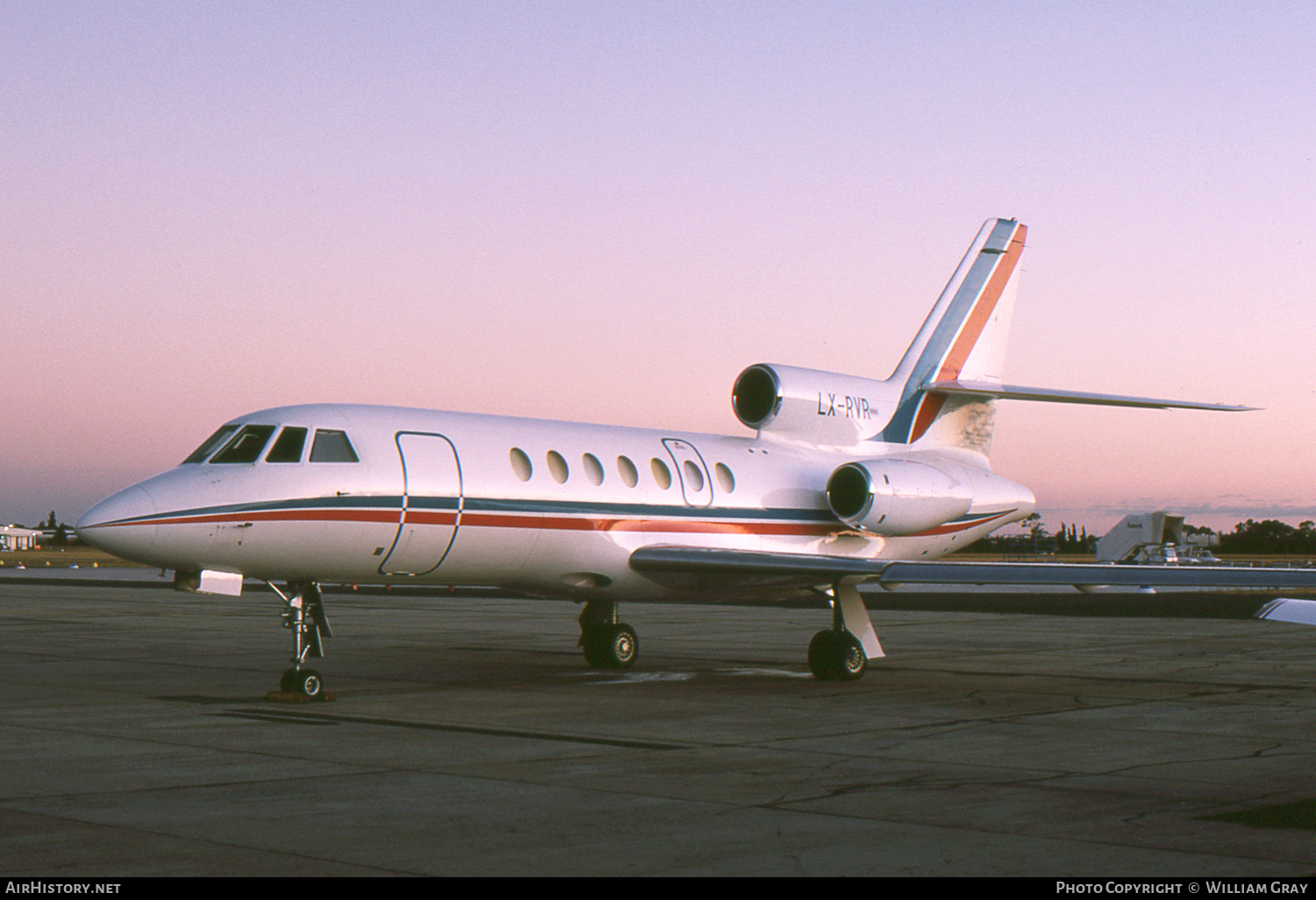 Aircraft Photo of LX-RVR | Dassault Falcon 50 | AirHistory.net #57149