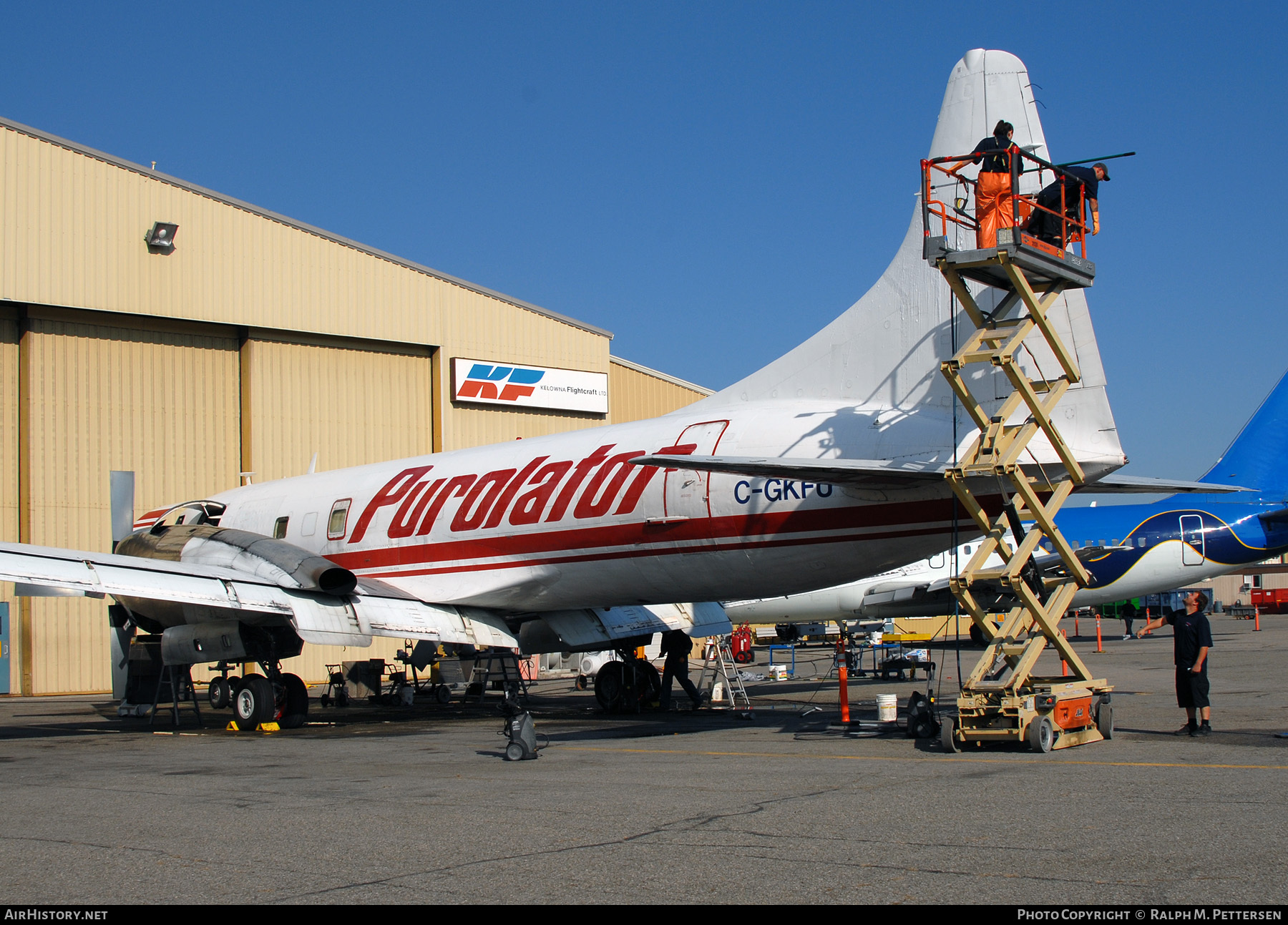 Aircraft Photo of C-GKFU | Convair 580/F | Purolator Courier | AirHistory.net #57167