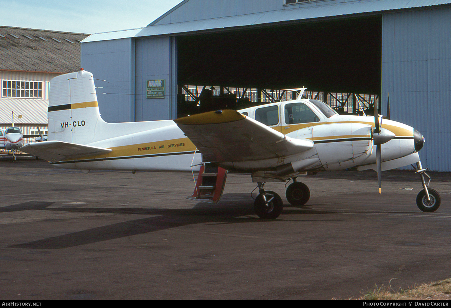 Aircraft Photo of VH-CLO | Beech D50A Twin Bonanza | Peninsula Air Services | AirHistory.net #57180