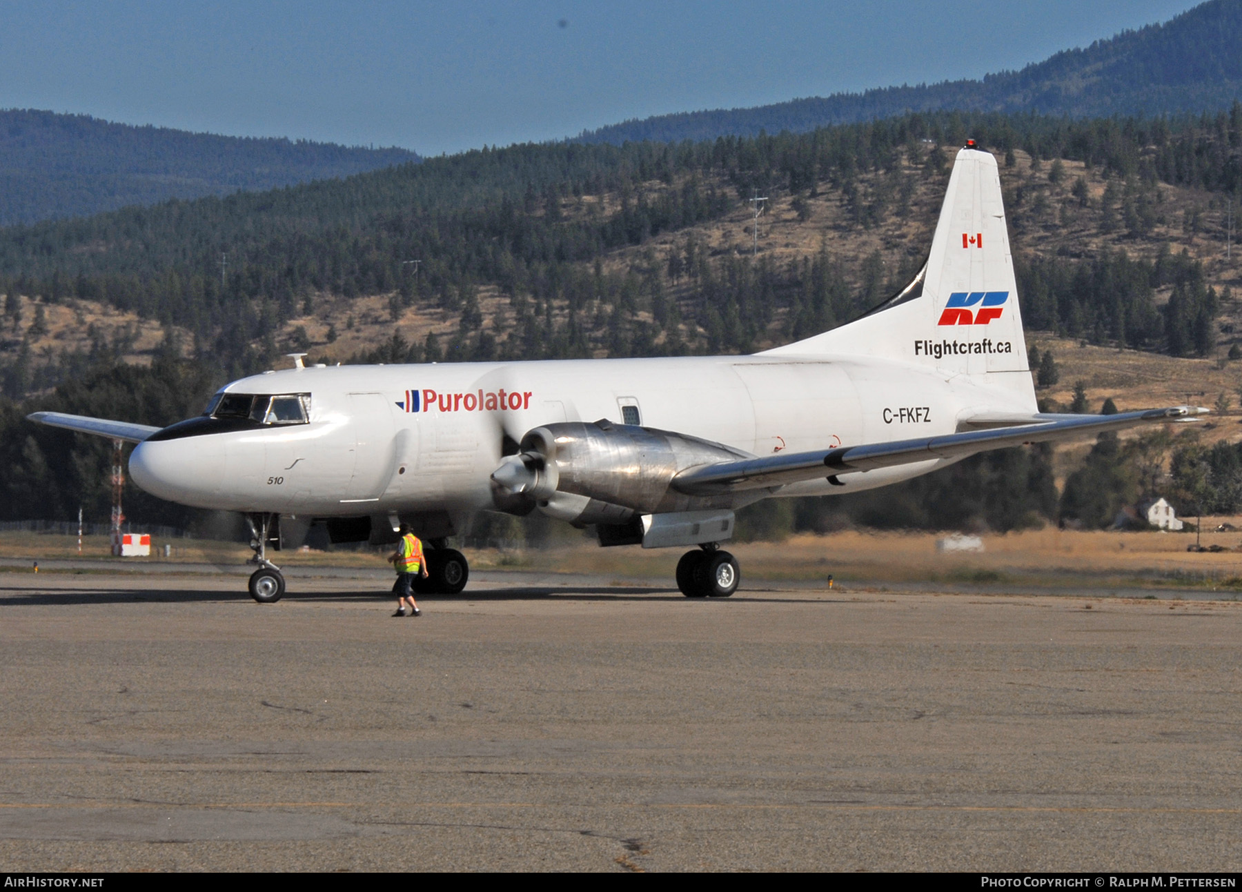 Aircraft Photo of C-FKFZ | Convair 580/F | Purolator Courier | AirHistory.net #57189