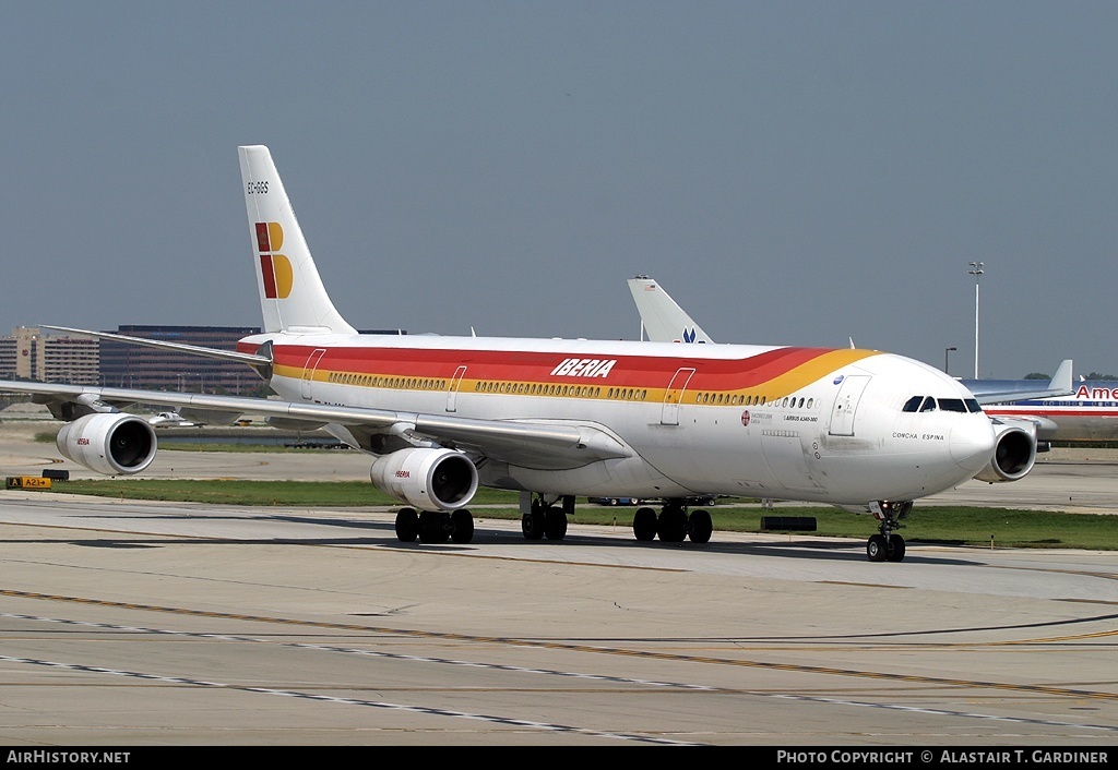 Aircraft Photo of EC-GGS | Airbus A340-313 | Iberia | AirHistory.net #57197