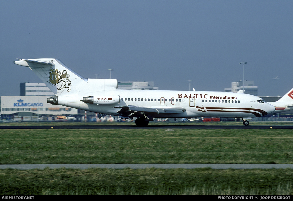 Aircraft Photo of YL-BAE | Boeing 727-23 | Baltic International | AirHistory.net #57214