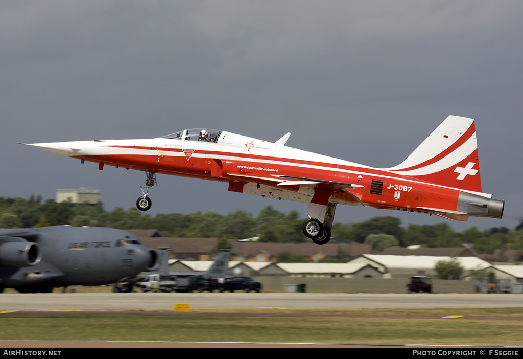 Aircraft Photo of J-3087 | Northrop F-5E Tiger II | Switzerland - Air Force | AirHistory.net #57220