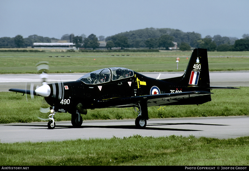 Aircraft Photo of ZF490 | Short S-312 Tucano T1 | UK - Air Force | AirHistory.net #57223