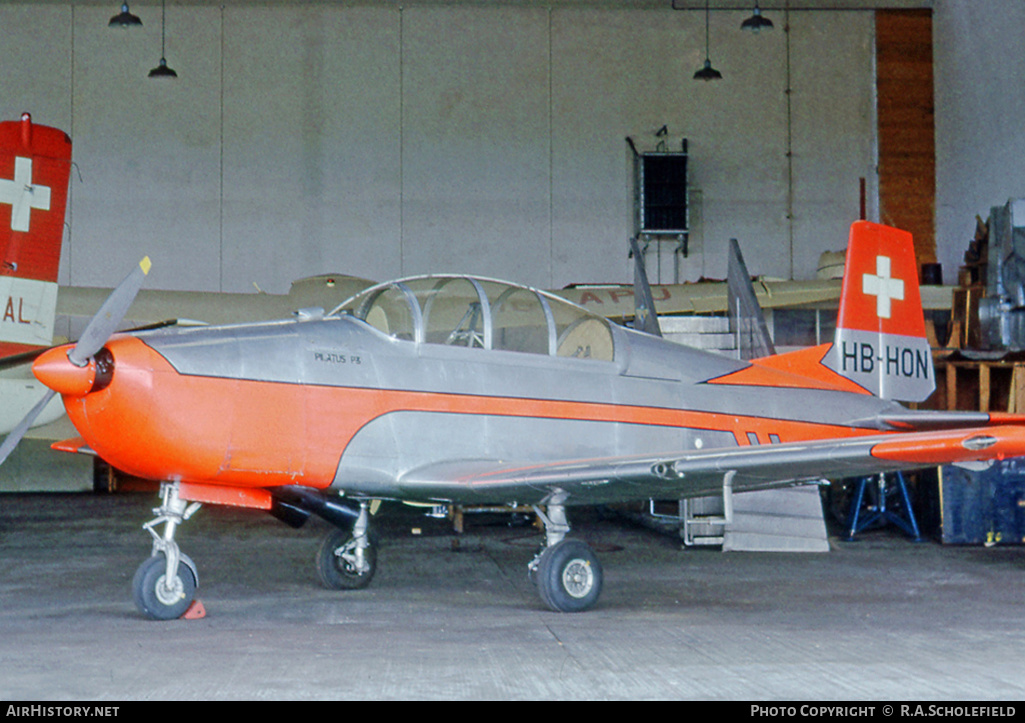 Aircraft Photo of HB-HON | Pilatus P-3-01 | AirHistory.net #57226