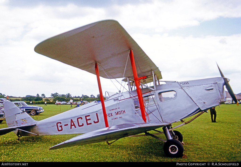 Aircraft Photo of G-ACEJ | De Havilland D.H. 83 Fox Moth | The Tiger Club | AirHistory.net #57227