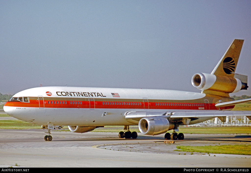 Aircraft Photo of N68049 | McDonnell Douglas DC-10-10CF | Continental Airlines | AirHistory.net #57228