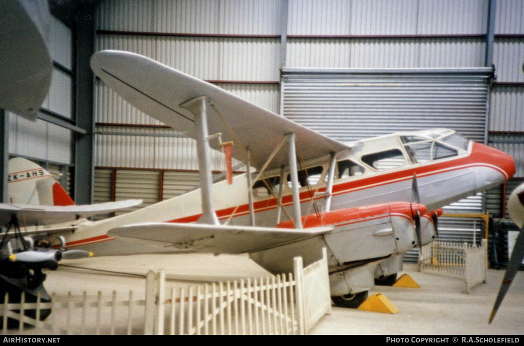 Aircraft Photo of ZK-AHS | De Havilland D.H. 89A Dragon Rapide | AirHistory.net #57230