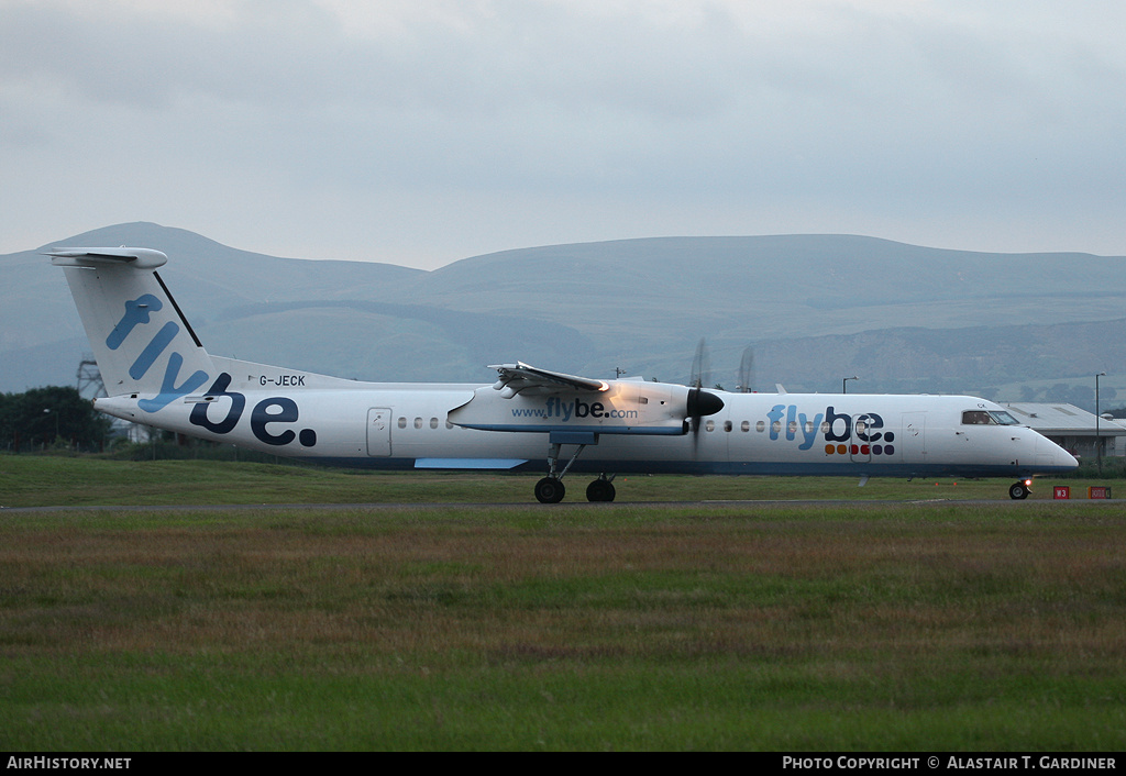 Aircraft Photo of G-JECK | Bombardier DHC-8-402 Dash 8 | Flybe | AirHistory.net #57234