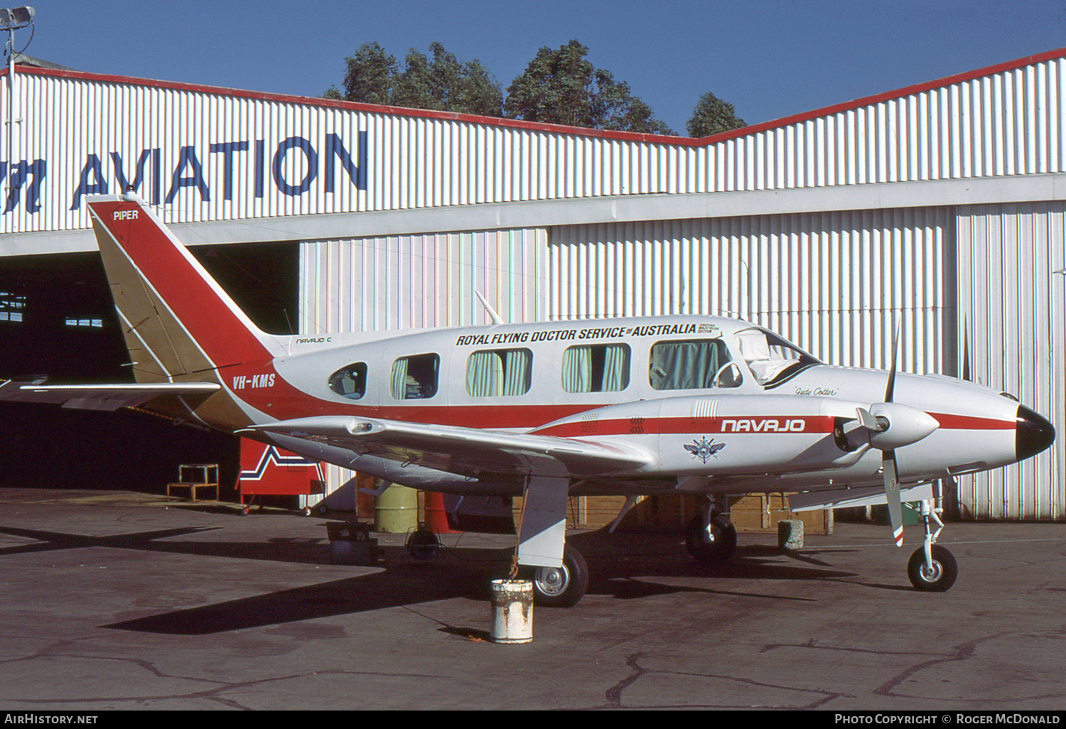 Aircraft Photo of VH-KMS | Piper PA-31-310 Navajo | Royal Flying Doctor Service - RFDS | AirHistory.net #57245