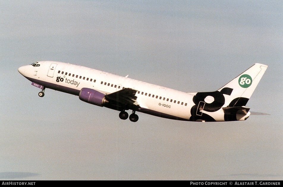 Aircraft Photo of G-IGOC | Boeing 737-3Y0 | Go Fly | AirHistory.net #57247