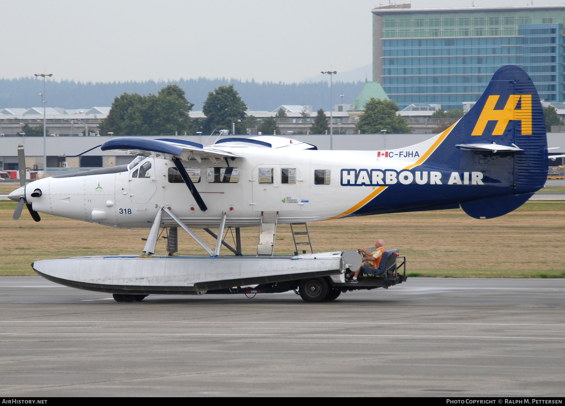 Aircraft Photo of C-FJHA | De Havilland Canada DHC-3T/M601 Turbo Otter | Harbour Air | AirHistory.net #57259