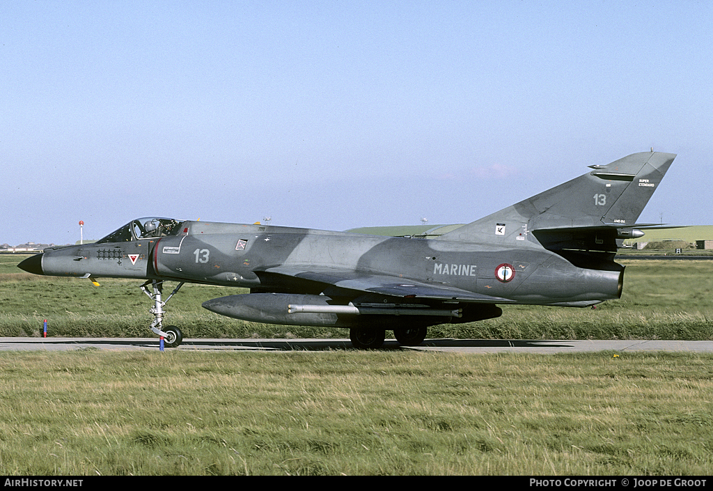 Aircraft Photo of 13 | Dassault Super Etendard Modernisé | France - Navy | AirHistory.net #57277