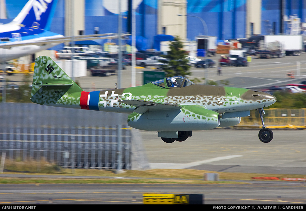 Aircraft Photo of N262MF | Messerschmitt Me-262A/B-1C Schwalbe Replica | AirHistory.net #57278
