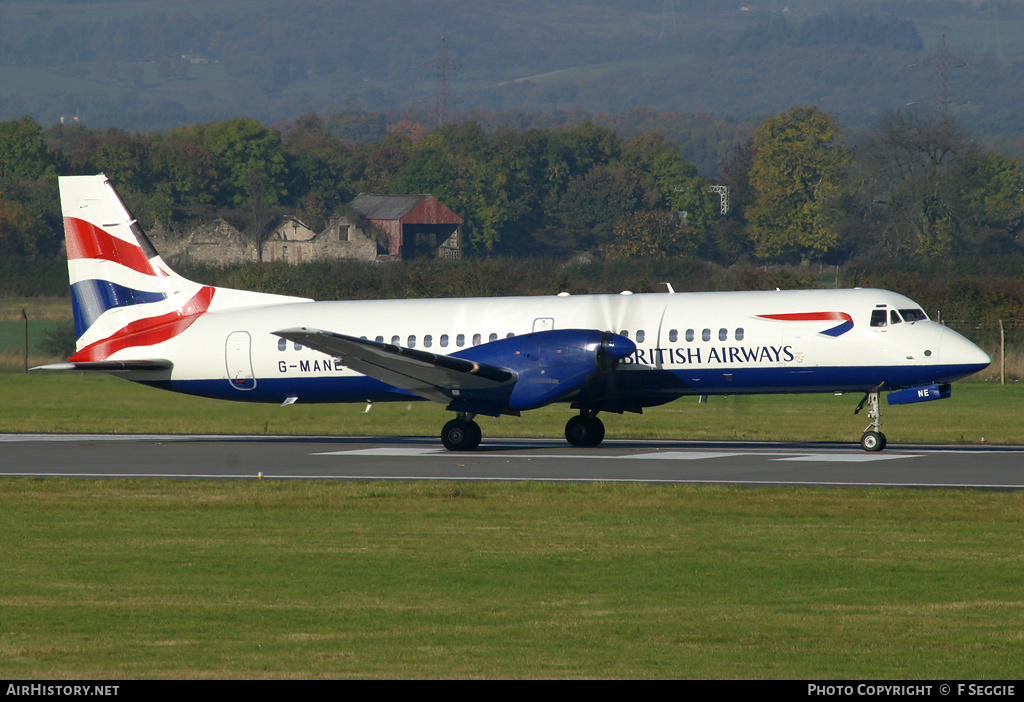Aircraft Photo of G-MANE | British Aerospace ATP | British Airways | AirHistory.net #57279
