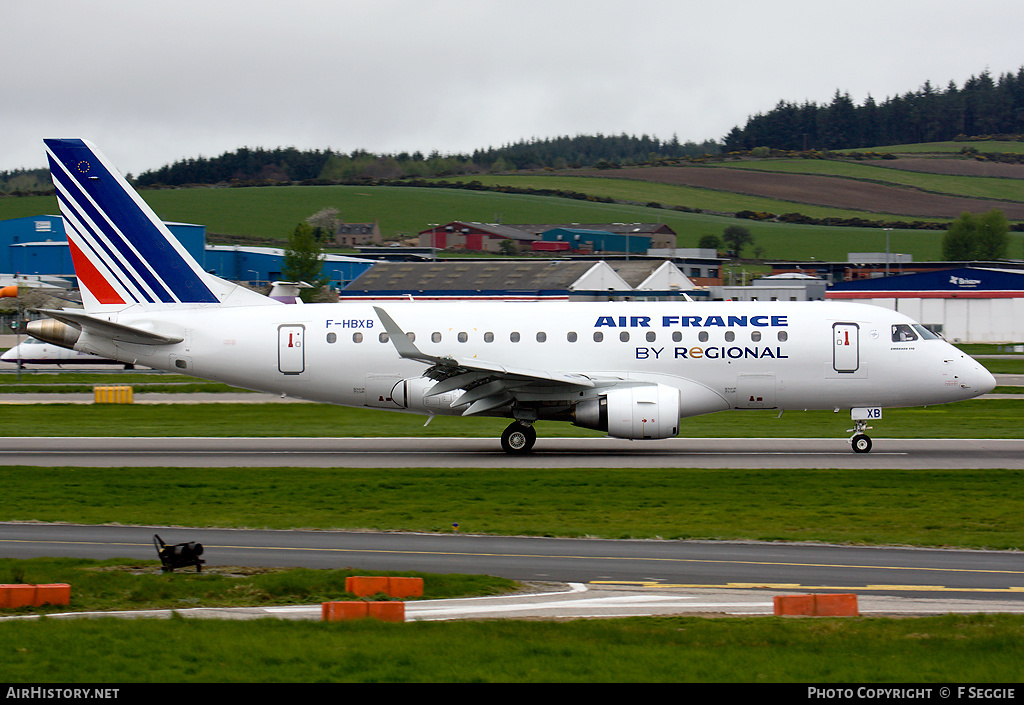 Aircraft Photo of F-HBXB | Embraer 170STD (ERJ-170-100STD) | Air France | AirHistory.net #57291