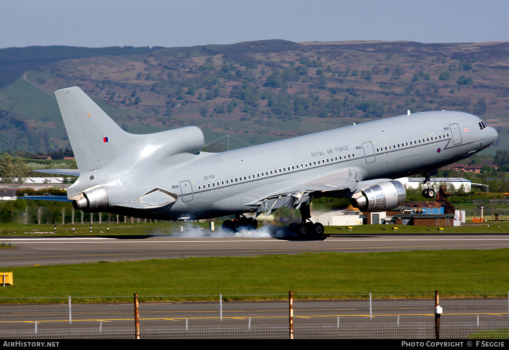 Aircraft Photo of ZE706 | Lockheed L-1011-385-3 TriStar C.2A | UK - Air Force | AirHistory.net #57303