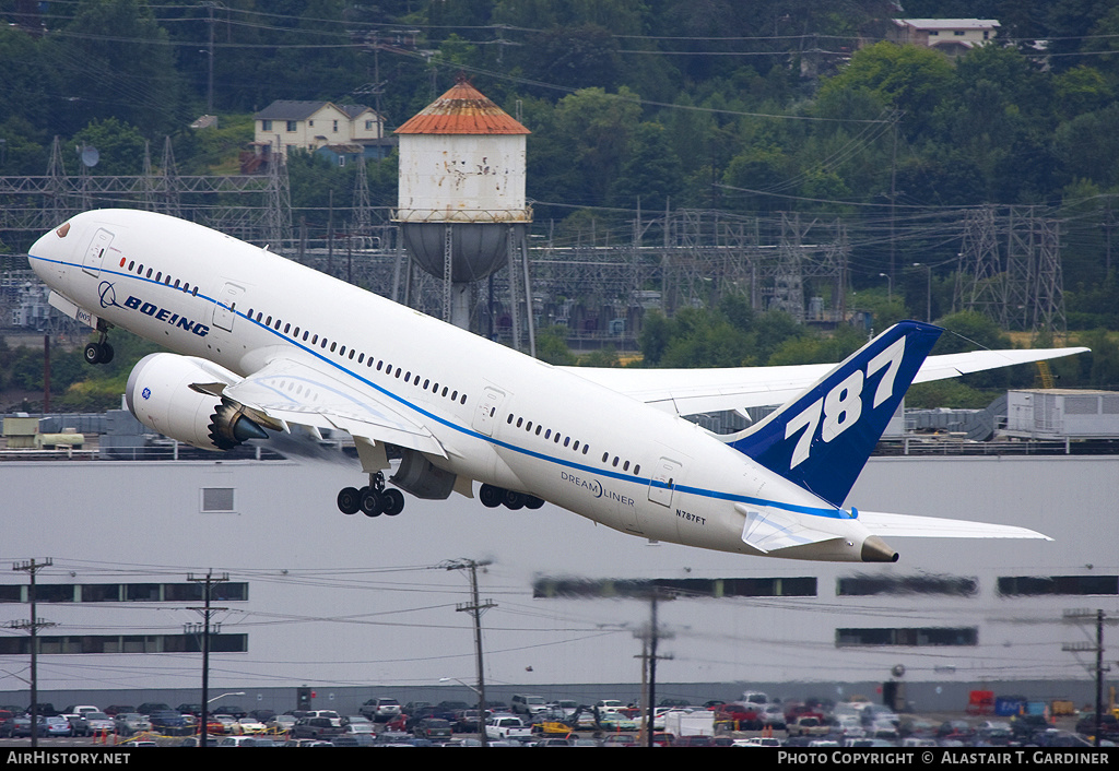 Aircraft Photo of N787FT | Boeing 787-8 Dreamliner | Boeing | AirHistory.net #57304