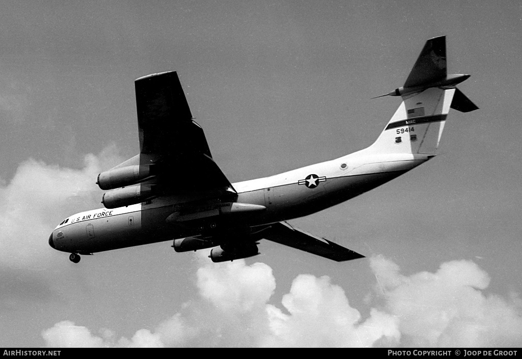 Aircraft Photo of 65-9414 / 59414 | Lockheed C-141A Starlifter | USA - Air Force | AirHistory.net #57333