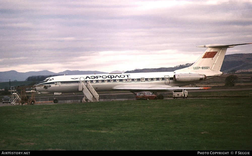 Aircraft Photo of CCCP-65021 | Tupolev Tu-134AK | Aeroflot | AirHistory.net #57345