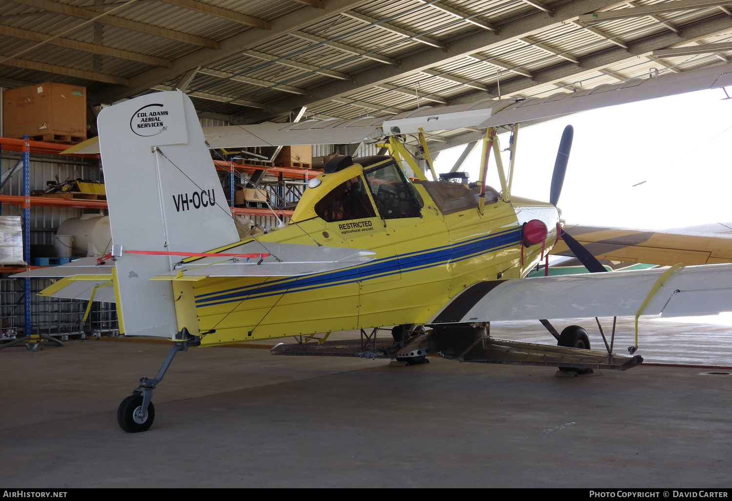 Aircraft Photo of VH-OCU | Grumman G-164B Super Ag-Cat B | Col Adams Aerial Services | AirHistory.net #57367