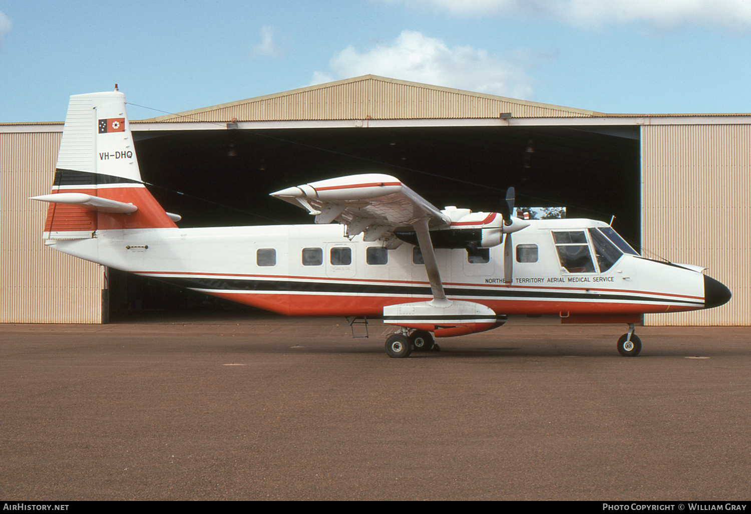 Aircraft Photo of VH-DHQ | GAF N-24A Nomad | Northern Territory Medical Service | AirHistory.net #57372