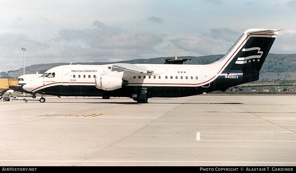 Aircraft Photo of N408XV | British Aerospace BAe-146-200 | British Airways | AirHistory.net #57378