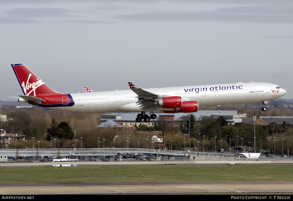 Aircraft Photo of G-VYOU | Airbus A340-642 | Virgin Atlantic Airways | AirHistory.net #57382