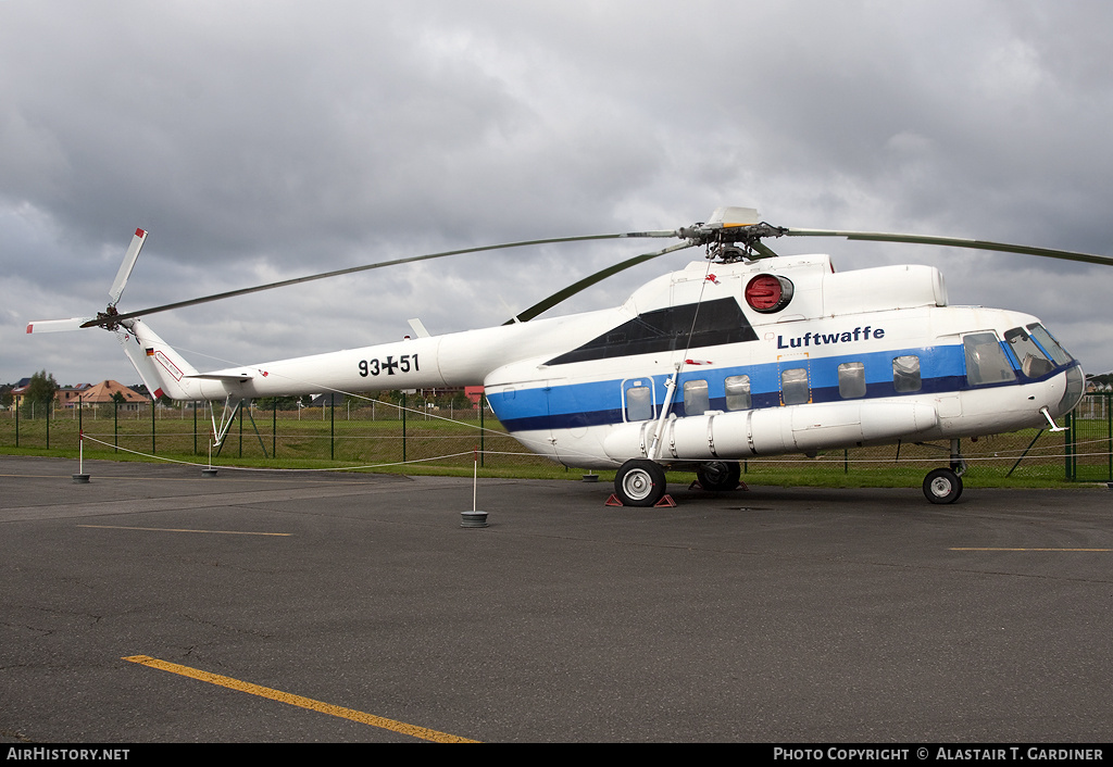 Aircraft Photo of 9351 | Mil Mi-8S | Germany - Air Force | AirHistory.net #57385