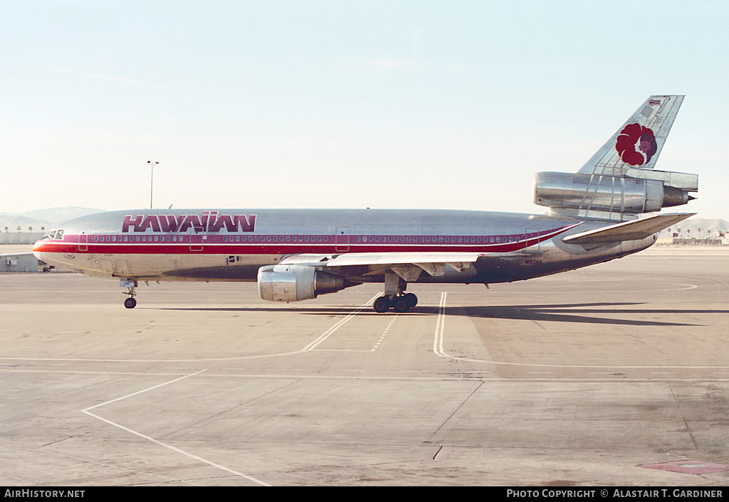 Aircraft Photo of N153AA | McDonnell Douglas DC-10-10 | Hawaiian Airlines | AirHistory.net #57387