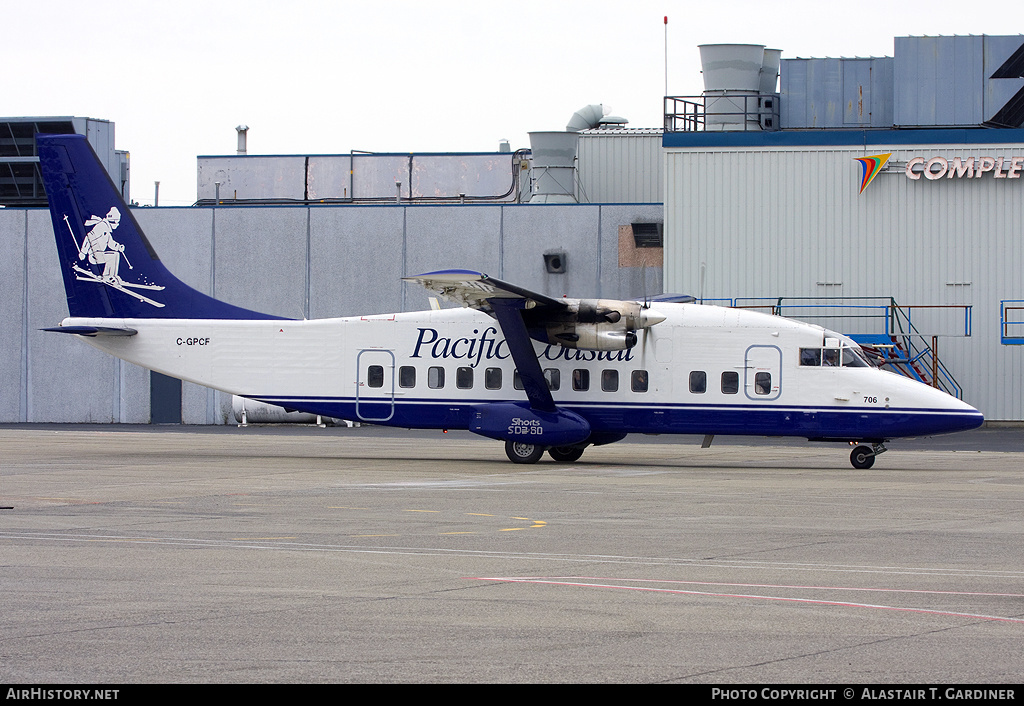 Aircraft Photo of C-GPCF | Short 360-300 | Pacific Coastal Airlines | AirHistory.net #57405