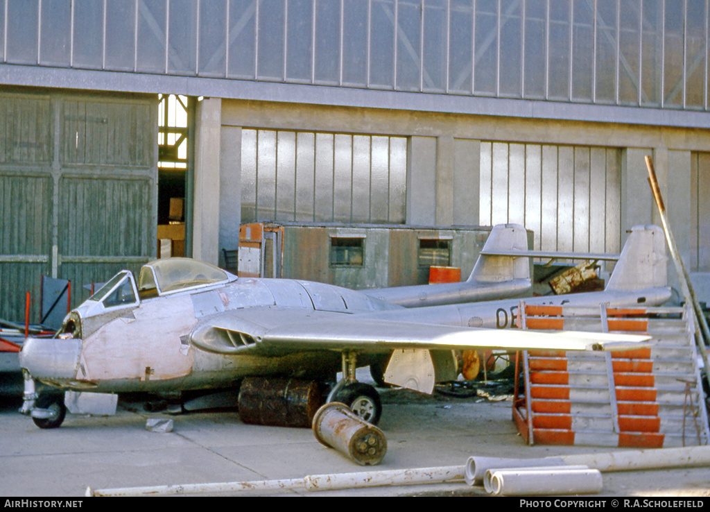 Aircraft Photo of OE-VAC | De Havilland J28A Vampire | AirHistory.net #57427