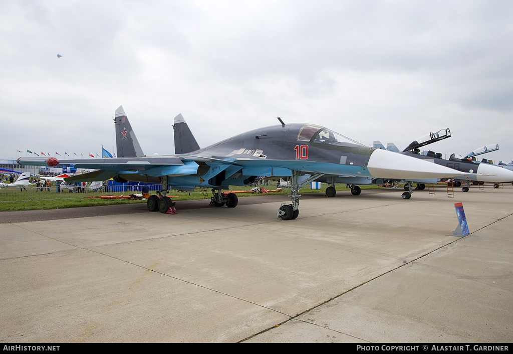 Aircraft Photo of 10 red | Sukhoi Su-34 | Russia - Air Force | AirHistory.net #57434