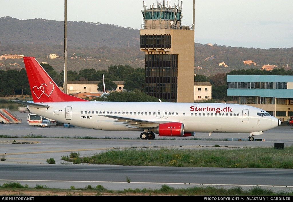 Aircraft Photo of TF-ELY | Boeing 737-4Q8 | Sterling European Airlines | AirHistory.net #57439