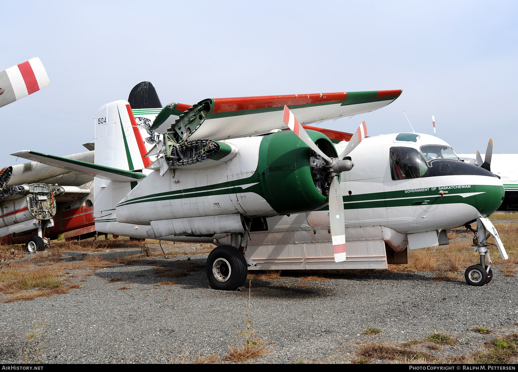 Aircraft Photo of C-GEQC | Grumman CS2F-2 Tracker | Saskatchewan Government | AirHistory.net #57447