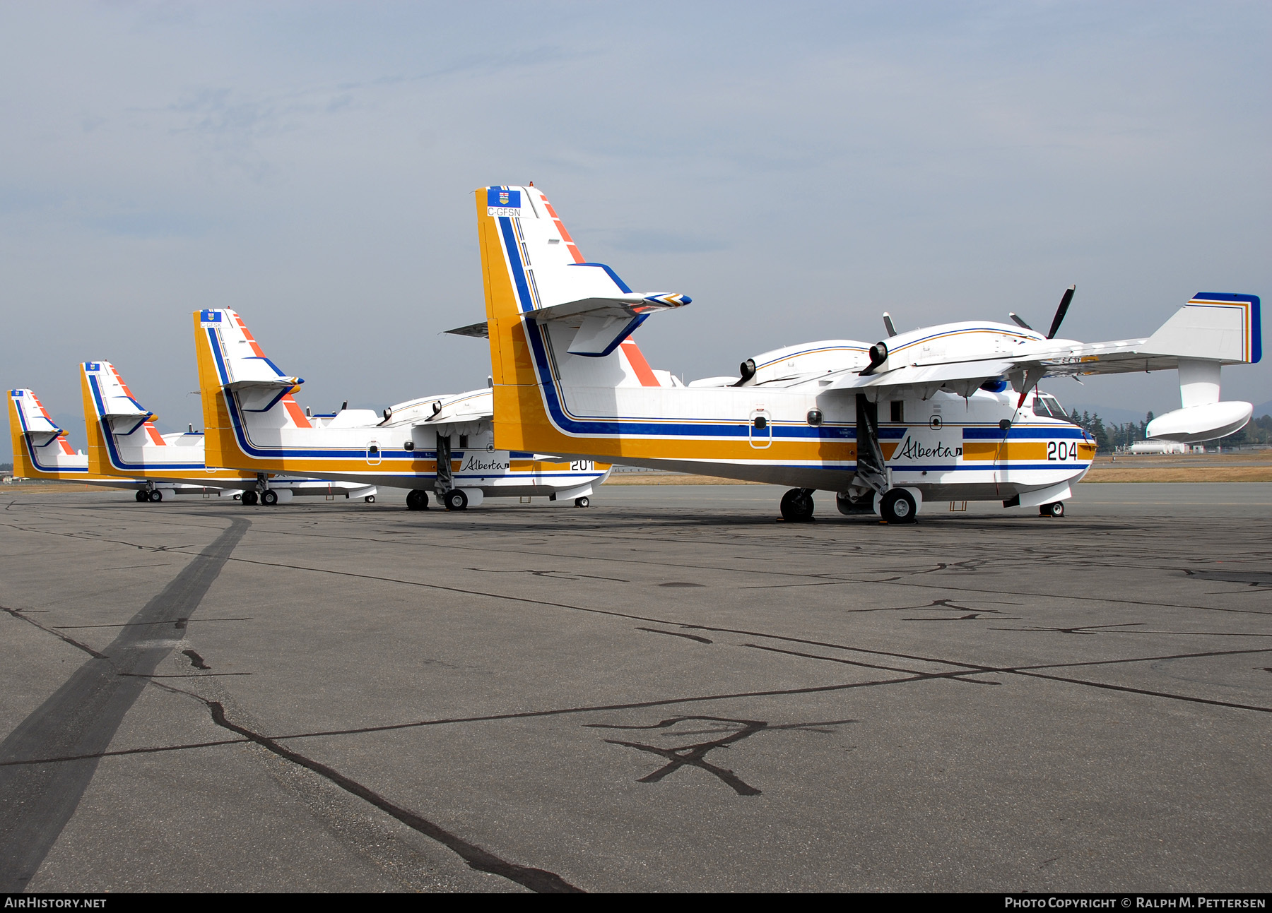 Aircraft Photo of C-GSFN | Canadair CL-215T (CL-215-6B11) | Alberta Government | AirHistory.net #57452