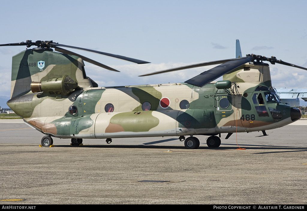 Aircraft Photo of 27-4488 | Boeing CH-47J Chinook (414) | Japan - Air Force | AirHistory.net #57458