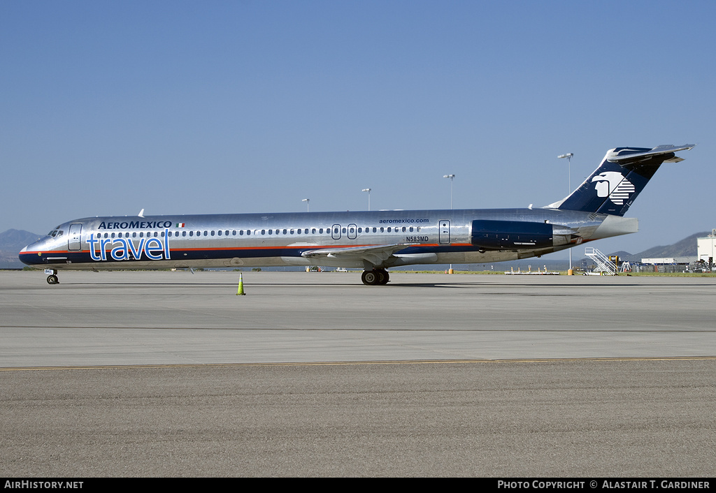 Aircraft Photo of N583MD | McDonnell Douglas MD-83 (DC-9-83) | AeroMéxico Travel | AirHistory.net #57466