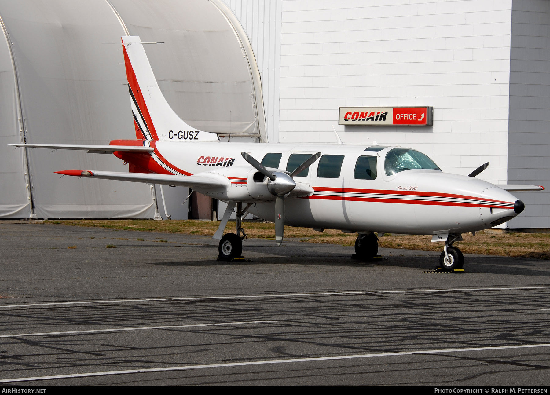 Aircraft Photo of C-GUSZ | Piper Aerostar 600A | Conair Aviation | AirHistory.net #57489