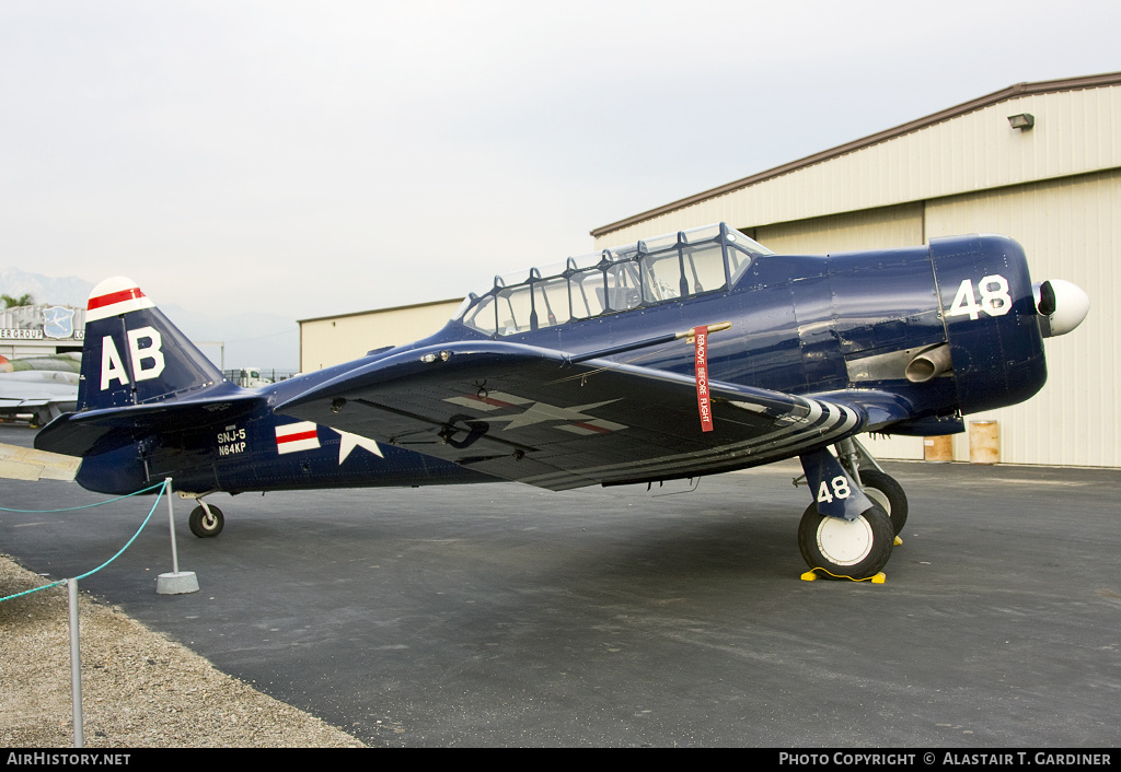 Aircraft Photo of N64KP | North American AT-6D Texan | USA - Air Force | AirHistory.net #57503