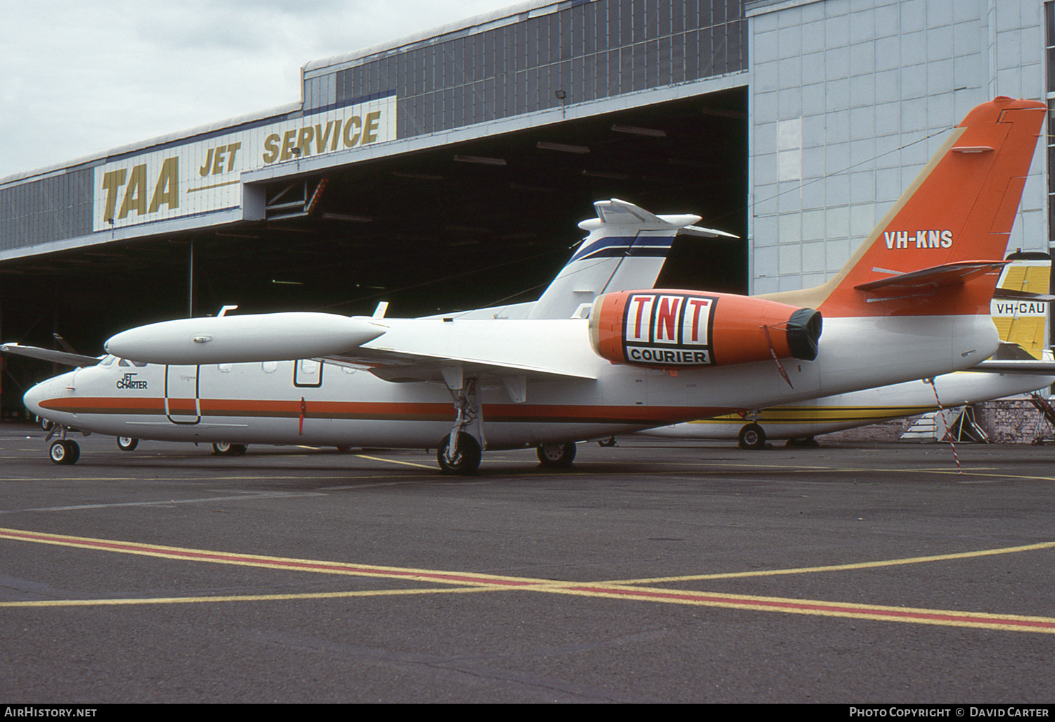 Aircraft Photo of VH-KNS | Israel Aircraft Industries IAI-1124 Westwind 1 | TNT Air Couriers | AirHistory.net #57509