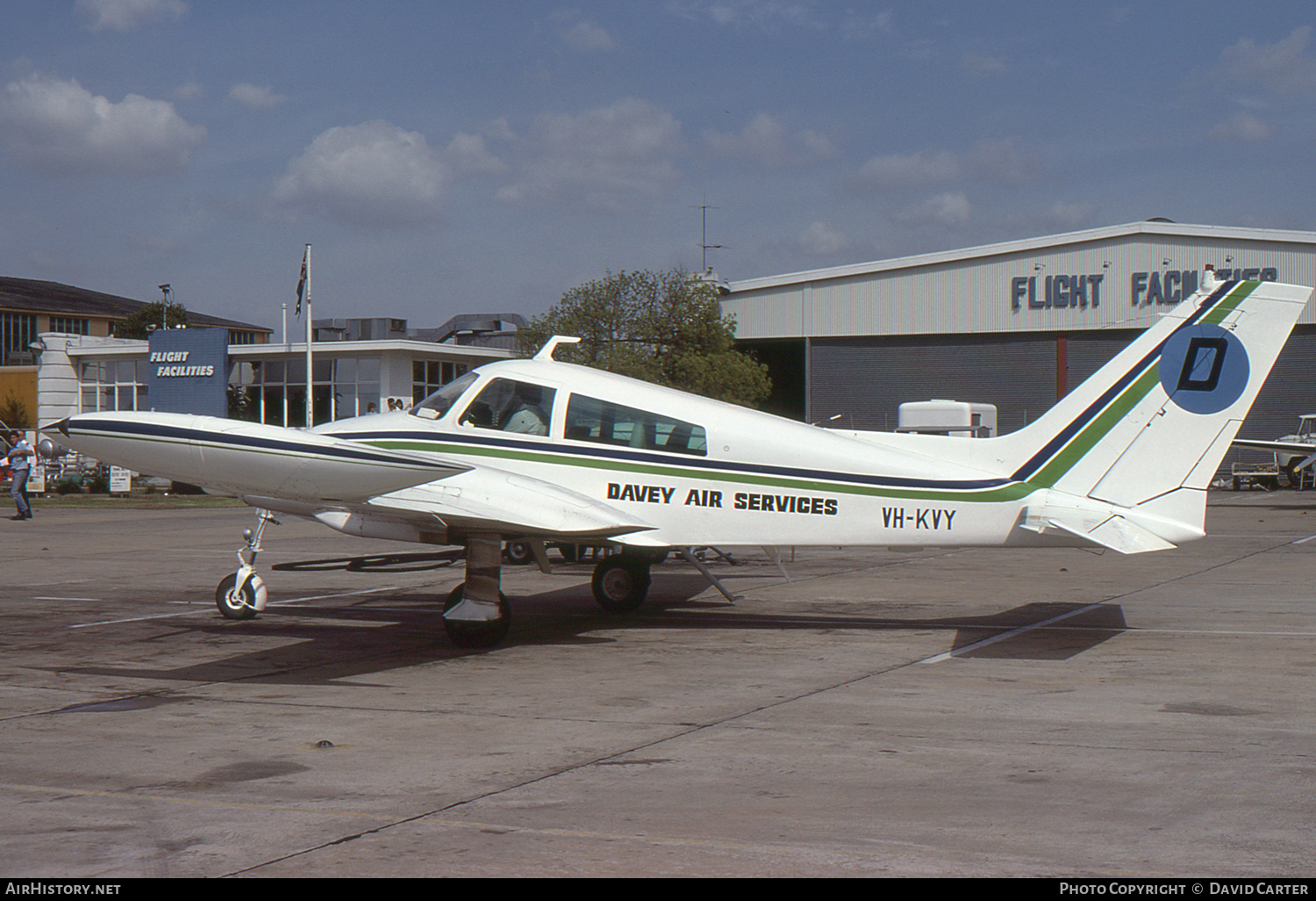 Aircraft Photo of VH-KVY | Cessna 310L | Davey Air Services | AirHistory.net #57511