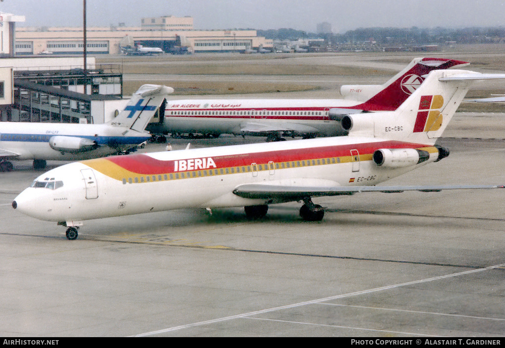 Aircraft Photo of EC-CBC | Boeing 727-256/Adv | Iberia | AirHistory.net #57515