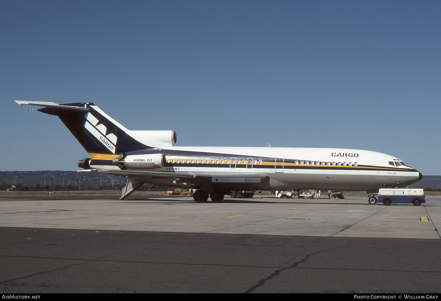Aircraft Photo of C2-RN7 | Boeing 727-77C | Trans-Australia Airlines - TAA Cargo | AirHistory.net #57522