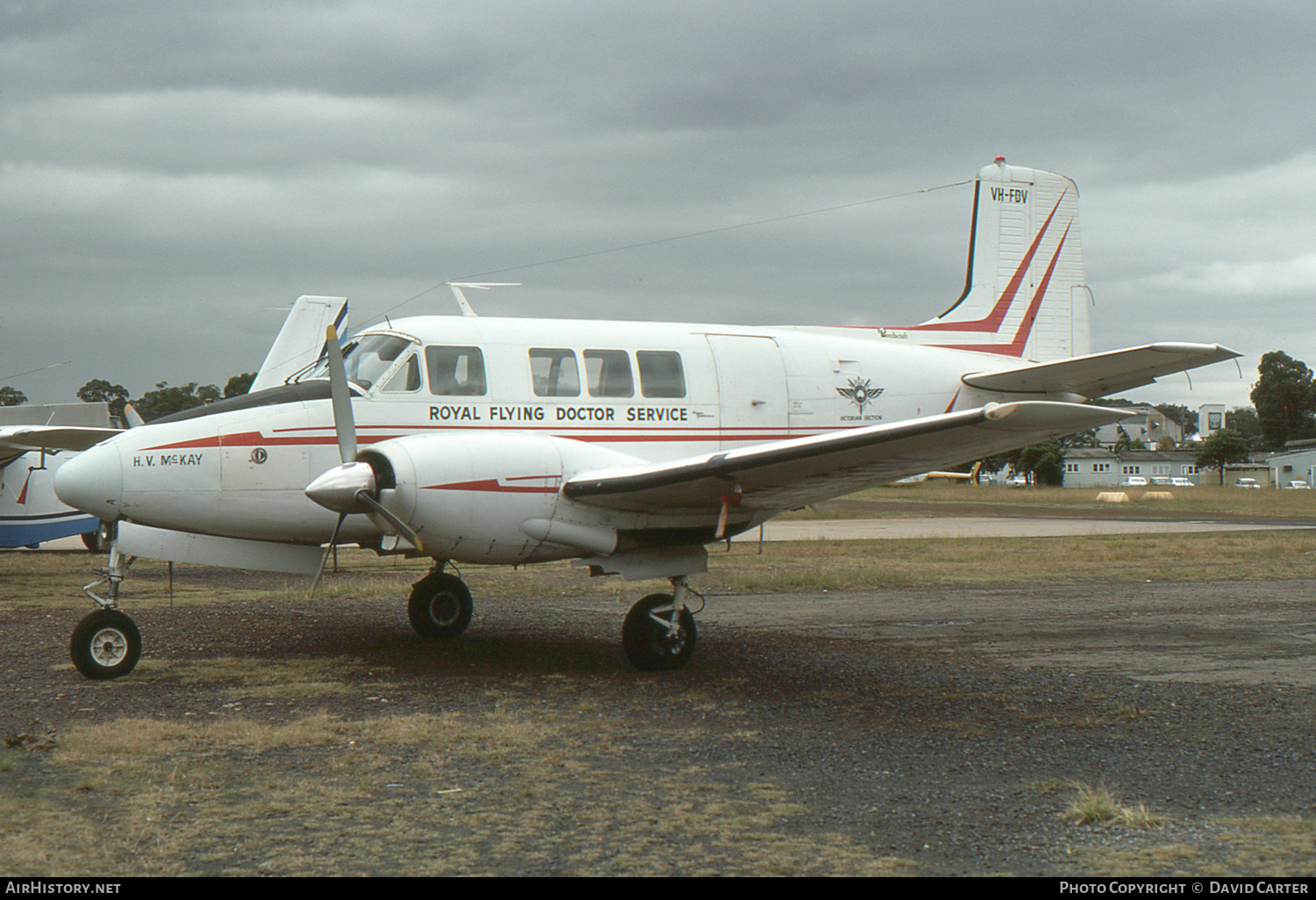 Aircraft Photo of VH-FDV | Beech 65 Queen Air | Royal Flying Doctor Service - RFDS | AirHistory.net #57523
