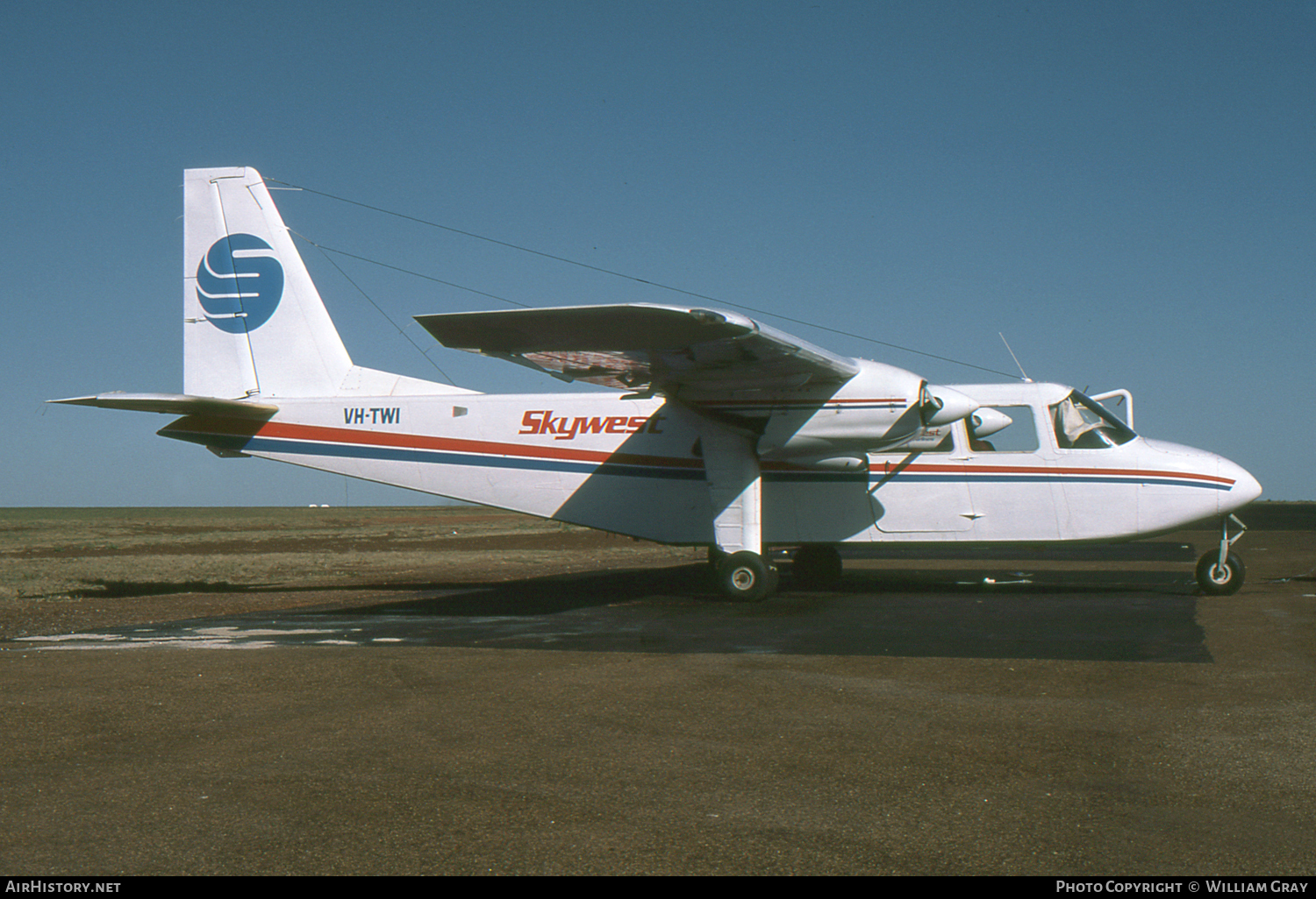 Aircraft Photo of VH-TWI | Britten-Norman BN-2A-20 Islander | Skywest Airlines | AirHistory.net #57532
