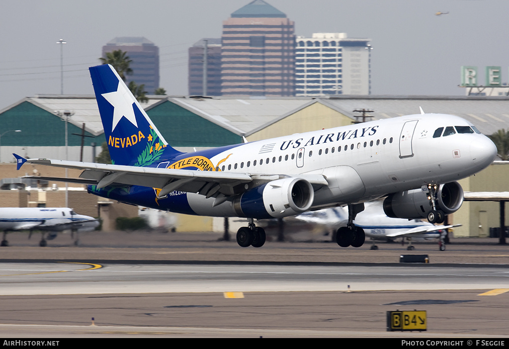 Aircraft Photo of N822AW | Airbus A319-132 | US Airways | AirHistory.net #57534