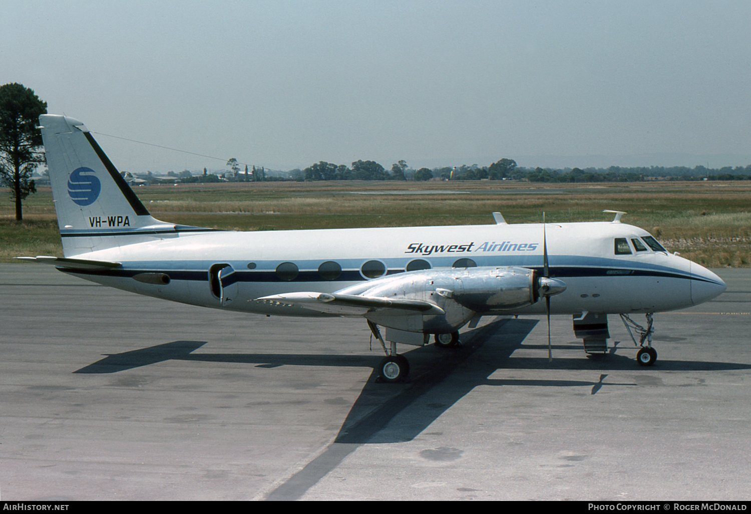 Aircraft Photo of VH-WPA | Grumman G-159 Gulfstream I | Skywest Airlines | AirHistory.net #57554