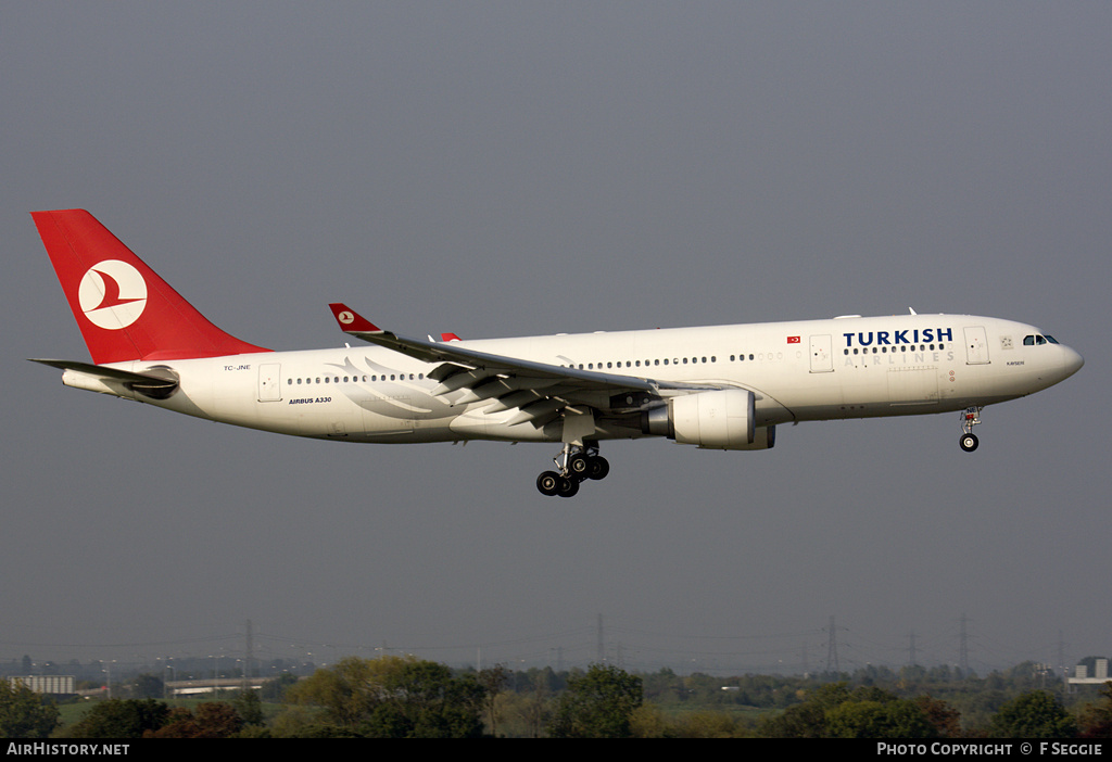 Aircraft Photo of TC-JNE | Airbus A330-203 | Turkish Airlines | AirHistory.net #57571